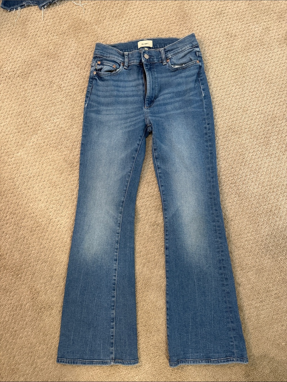 DL1961 Blue Flare Jeans